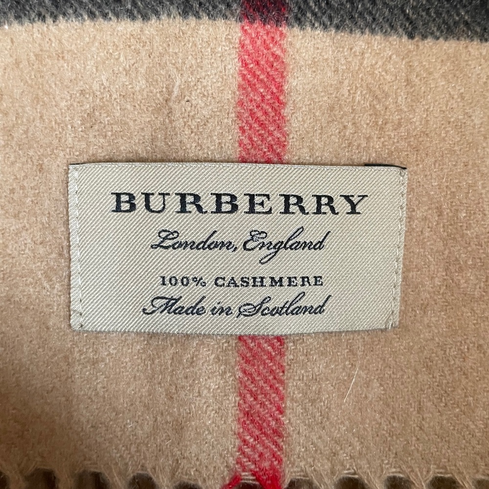 Burberry scarf